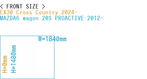 #EX30 Cross Country 2024- + MAZDA6 wagon 20S PROACTIVE 2012-